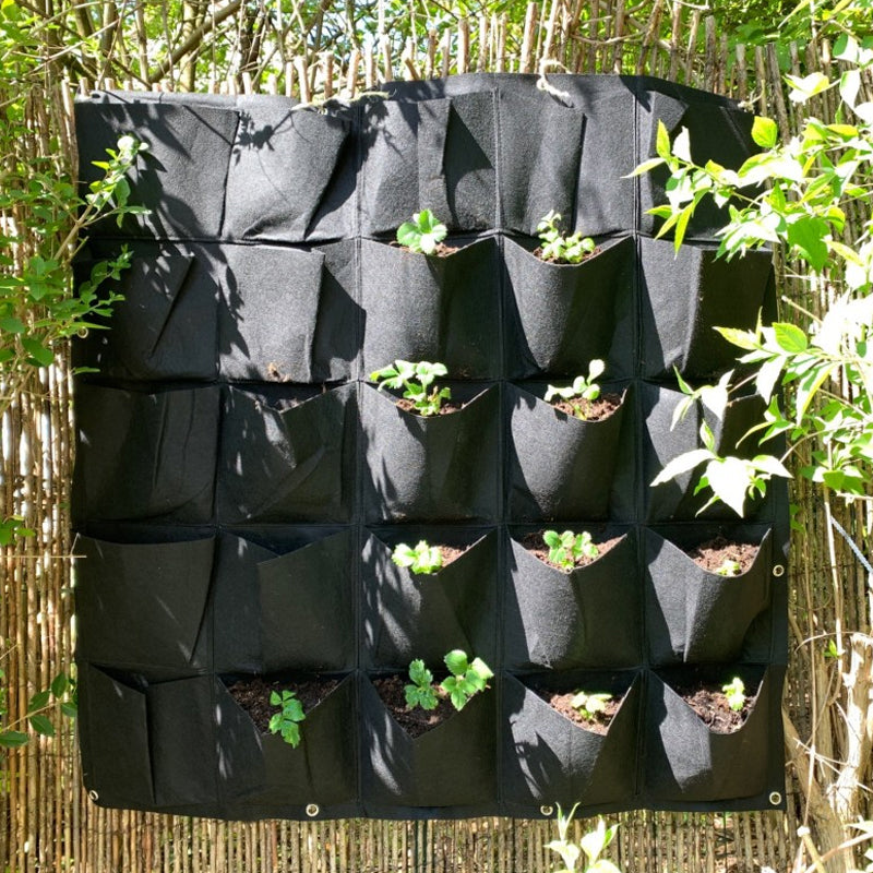 Wall Hanging Pocket Planting Bags Vertical Succulent Plant Pots_9
