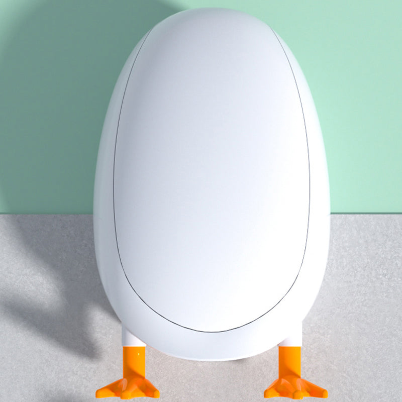 Wall Mounted Diving Duck Style Toilet Cleaning Brush with Base_6