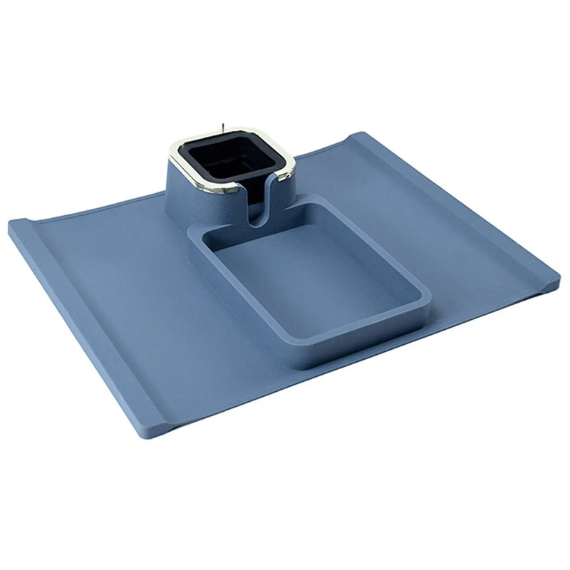 Removable Silicone Sofa Armrest Portable Cup Holder with Snack Tray_5